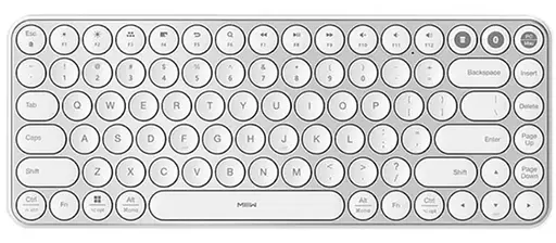 Клавиатура беспроводная MiiiW Keyboard Air 85 MWXKT01 белая - фото 2