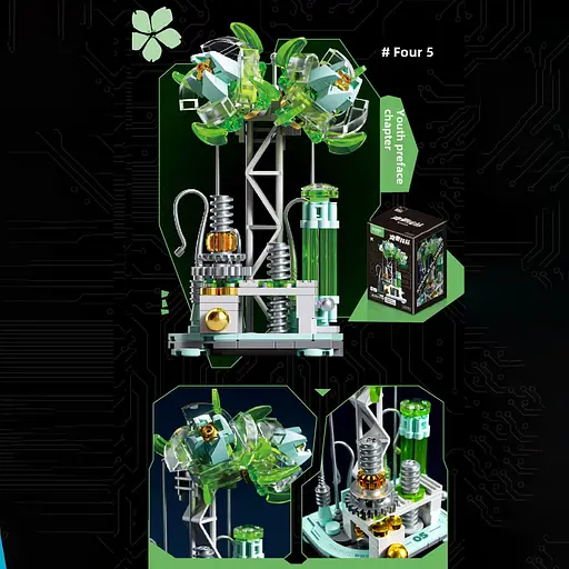 Конструктор Квіти, W9200, (В асортименті) - фото 6