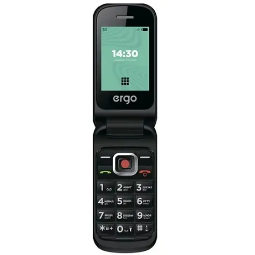 Мобильный телефон Ergo F241 Black UA UCRF