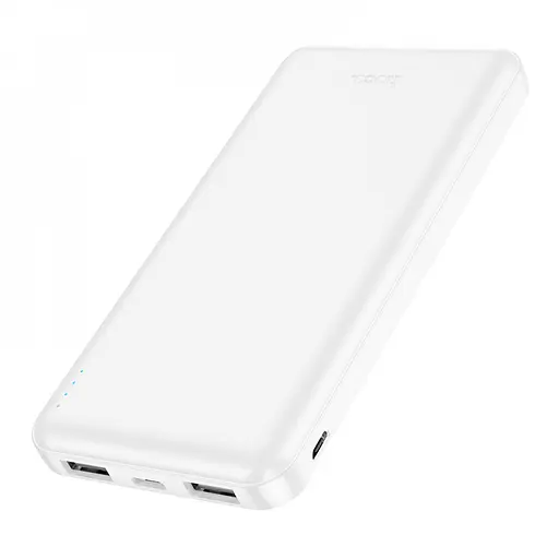 Додаткова батарея Hoco J100 High-ranking power bank 10000mAh Біла - фото 1