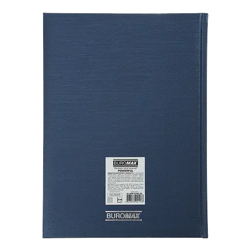 Ежедневник датированный Buromax Powerful 2026 A4 бумвинил/поролон синий (BM.2749-02) - фото 3