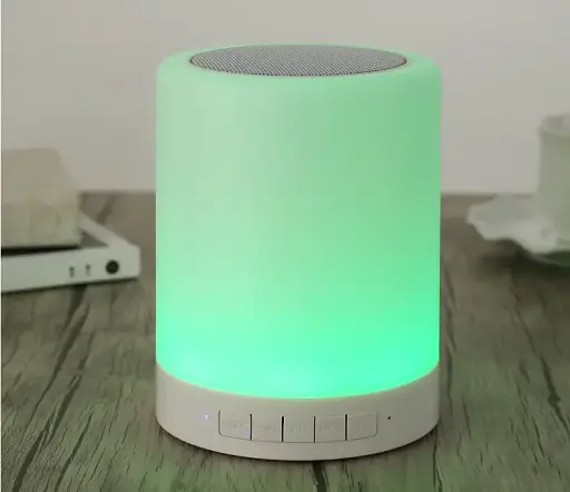 Портативная колонка CL-671 с сенсорной лампой Touch Lamp Portable Speaker ночник - фото 4