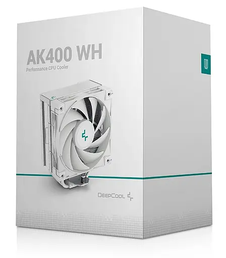 Кулер для процессора DeepCool AK400 White, алюминий, 1x120 мм, Intel 115x/1200/1700, AMD AMx/FMx, 220W - фото 6