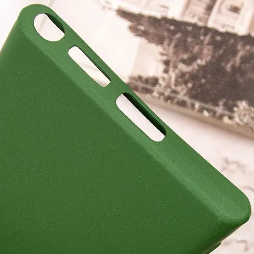 Чехол Silicone Cover Lakshmi Full Camera (AA) для Samsung Galaxy S25 Ultra Зеленый / Dark green - фото 7