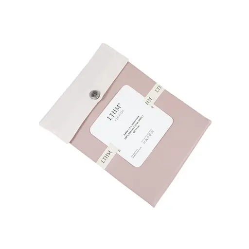 Наволочки с ушки сатин 50 х 70 см Lotus Home - Florida пудровый, 2 шт. (SVT-2000022353076) - фото 3