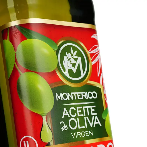 Олія оливкова Mоnterico Virgin Delicado 1 л - фото 5