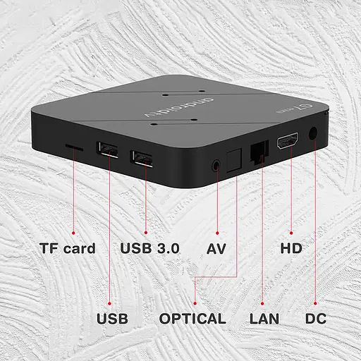 Смарт ТВ приставка Magicsee G7 mini 2/16 Гб Android TV 11 Smart Box - фото 7