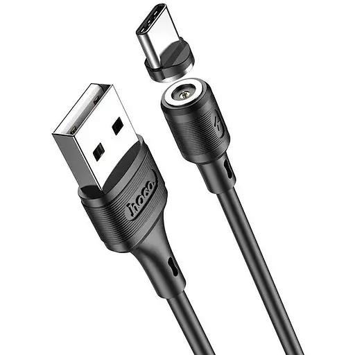 Кабель Hoco X52 Sereno magnetic charging cable for Type-C Черный