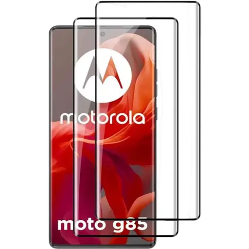 Защитное стекло DK для Motorola Moto G85 3D Full Glue 019471 black 2 шт.