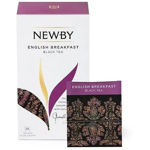 Чай чорний Newby Англійський сніданок в пакетиках 25 шт (310050) - фото 1