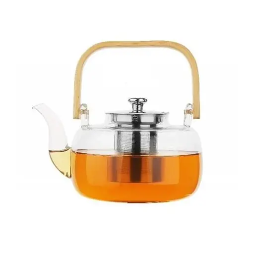 Заварочный чайник Edenberg EB-19051 термостойкий до 500° из жаропрочного стекла 800 мл