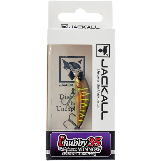 Воблер Jackall Chubby Minnow 35 мм 2,3 г Tiger Belly - фото 2