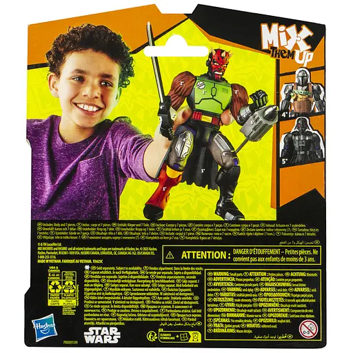 Игрушка-фигурка Hasbro MixMashers Star Wars Dart Maul (F9479_G0298) - фото 5