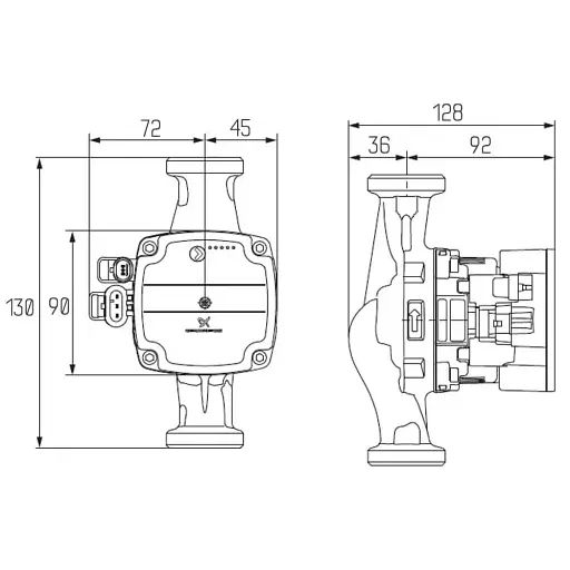Насос Grundfos Icma 25/70 NoP328 - фото 2