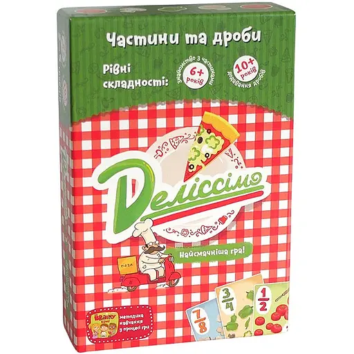Настольная игра The Brainy Band Делиссимо (укр.) (УКР005) - фото 1