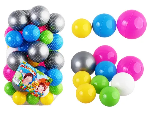 Кульки Мікс, 50 шт., 3 розміри, 20104