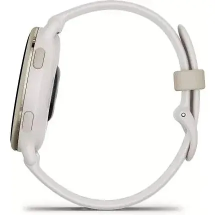 Смарт-часы Garmin vivoactive 5 Cream Gold Aluminum Bezel with Ivory Case and Silicone Band (010-02862-11) - фото 3