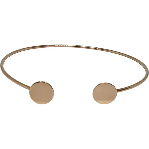 Золотой жесткий браслет Tango . 820213