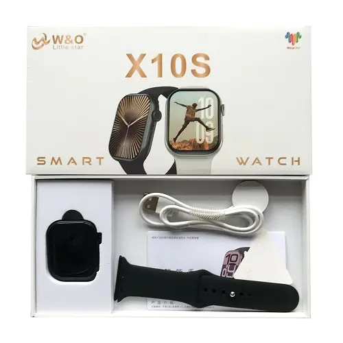 Смарт-часы Smart Watch W&O X10S черный - фото 2