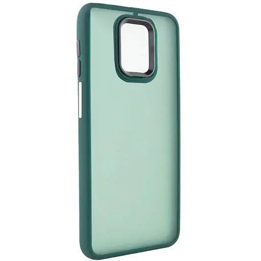 Чохол TPU+PC Lyon Frosted для Xiaomi Redmi Note 9s / Note 9 Pro / Note 9 Pro Max Green