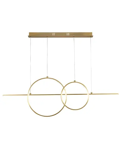 Подвесной светильник, люстра Goldlux 331809 Laura LED 1x42W 4000K 4800Lm IP20 золотой - фото 3