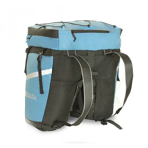 Велобаул Travel Extreme Mono 60 L Blue (1060-ТE-В001BL) - фото 3