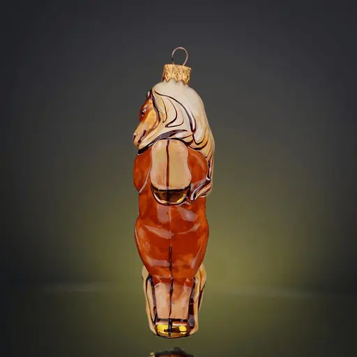 Ялинкова прикраса Різдвяні історії Символ 2026 Буйногривий скло (4820001179941) - фото 4