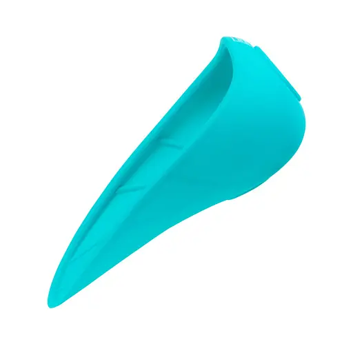 Поїлка-насадка на пляшку Waudog Silicone 165х90 мм блакитний - фото 2