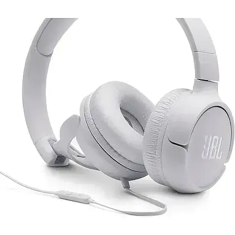 Гарнітура JBL Tune 500 (JBLT500WHT) White UA - фото 5