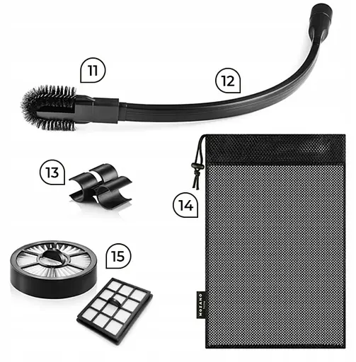 Пылесос без мешка Mozano Smart Cyclonic 4000 AGD/ODK/B/01#BEZ - фото 7