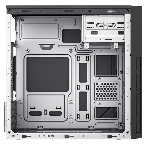 Корпус GameMax MT-321-NP-2U3 без блока питания, черный (MT-321-NP-2U3) - фото 8