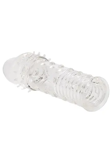 Насадка на пенис CalExotics Adonis Extension 16 см прозрачный - фото 4