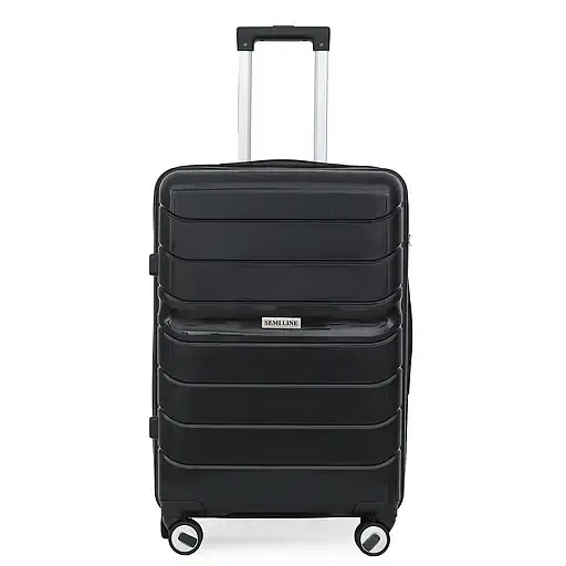 Валіза Semi Line 26" M Black (T5618-2) - фото 3