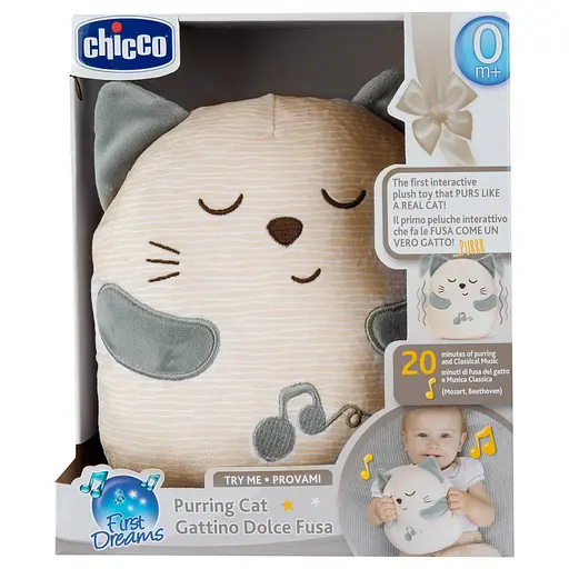 М'яка музична іграшка Chicco Муркотик з вібрацією (11567.00) - фото 4