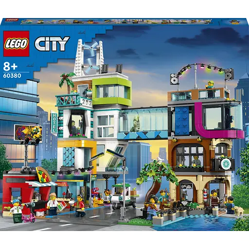 Конструктор LEGO City Центр города, 2010 деталей (60380) - фото 1