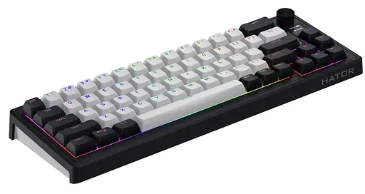 Клавіатура HATOR Skyfall 65 MAG ULTIMA 8K Wireless Black White (HTK3860) - фото 4