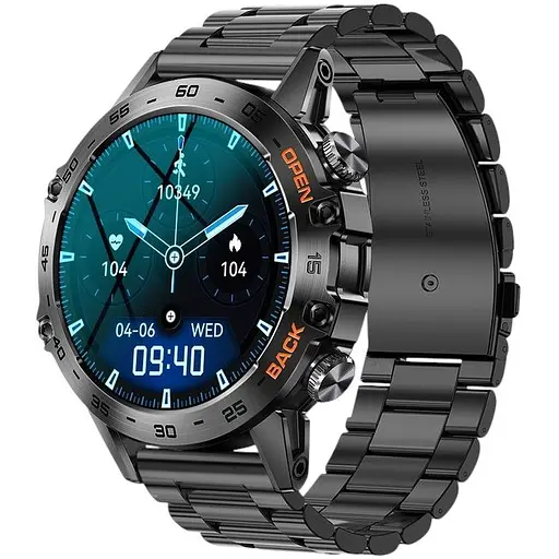 Смарт-часы Uwatch Smart Delta K52 Black 2 ремешки (3138)
