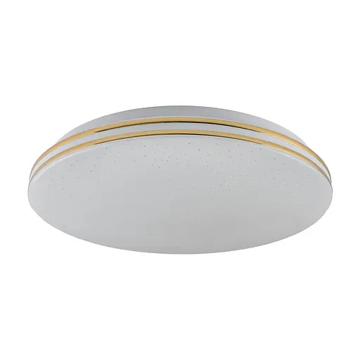 Стельовий світильник SIMPLE зоряне небо 36W 375*60мм 4000К 2900Lm без пульта 2золото+біле - фото 3