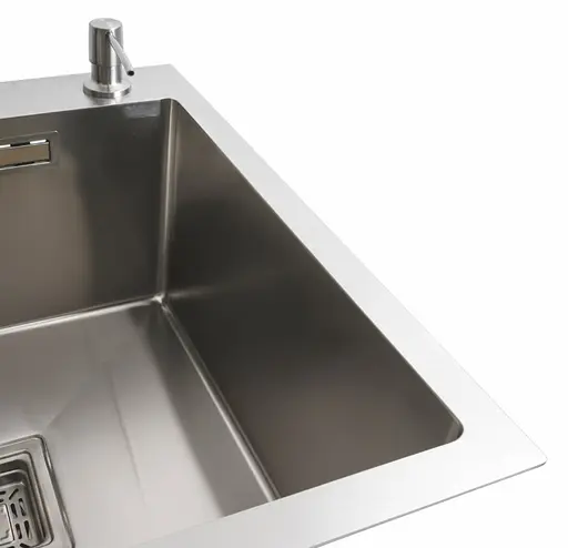 Кухонна мийка Platinum HANDMADE 78*50С R (SP000041296) - фото 3