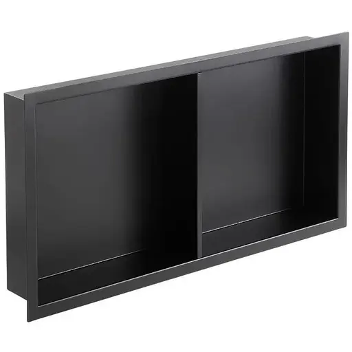 Полка в ванную Mixxus Premium Niche-0103 Black MI6682, Черный - фото 1