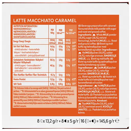 Кава в капсулах NESCAFE Dolce Gusto Latte Macchiato Caramel 16 шт. 145.6 г - фото 4