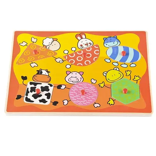 Игрушка для развития деревянный вкладыш IE155