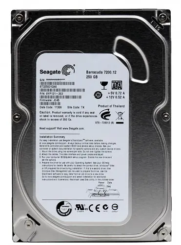 Жорсткий диск Seagate 3.5 Barracuda 250Gb (ST3250312AS) Б/в - фото 1