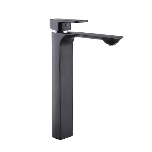 Смеситель для умывальника Globus Lux Milano GLM-201-BB Черный матовый - фото 1