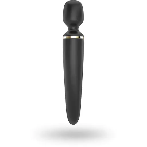 Вібромасажер Satisfyer Wand-er Woman (Black/Gold) - фото 4