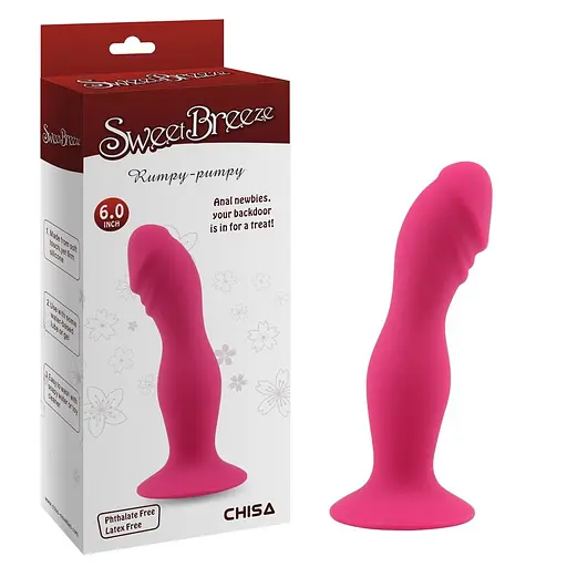Фаллоимитатор анальный Sweet Breeze Rumpy-Pumpy 15.2 см розовый - фото 3