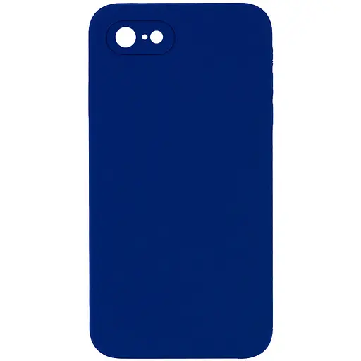Чехол Epik Silicone Case Square Full Camera Protective AA NOLOGO для Apple iPhone 6/6s 4.7 Синий/Deep navy