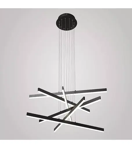 Люстра Romin 08066-6 (чорна) - фото 1