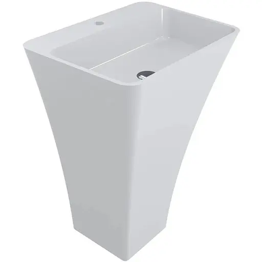 Умивальник Miraggio Sun глянсовий 0002390, Білий - фото 1