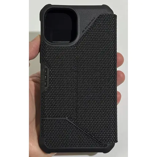 Оригінальний протиударний чохол книжка UAG Metropolis FIBR для iPhone 12 Pro Max (6.7") Black 112366113940 - фото 5